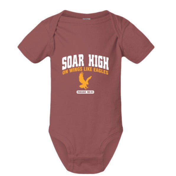 Soar High Baby Christian Jumpsuit - ClaimedbyGodDesigns
