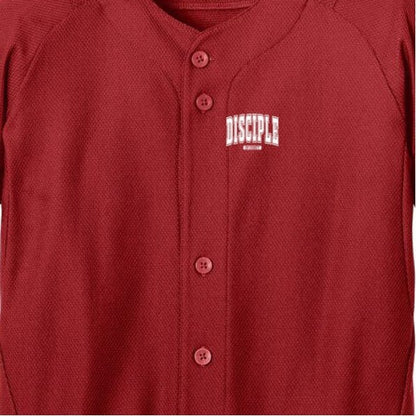 Disciple Youth Christian Full - Button Jersey - ClaimedbyGodDesigns