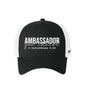 Ambassador For Him Adult Christian Mesh Hat - ClaimedbyGodDesigns