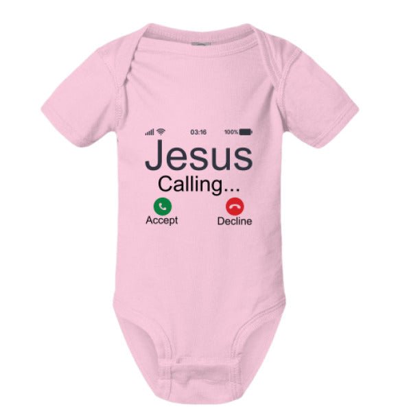 He Is Calling Christian Baby Jumpsuit - ClaimedbyGodDesigns