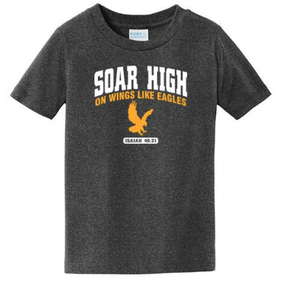 Soar High Toddler Christian T-shirt - ClaimedbyGodDesigns