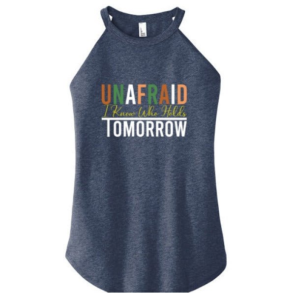 Unafraid Women’s Christian Tank Top - ClaimedbyGodDesigns