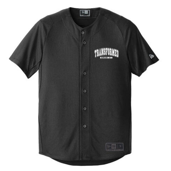 Transformed Men's Christian Full - Button Jersey - ClaimedbyGodDesigns