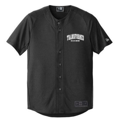 Transformed Men's Christian Full - Button Jersey - ClaimedbyGodDesigns