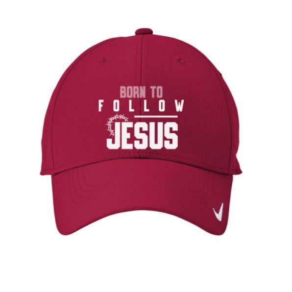 Born To Follow Him Adult Christian Hat - ClaimedbyGodDesigns