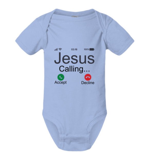 He Is Calling Christian Baby Jumpsuit - ClaimedbyGodDesigns