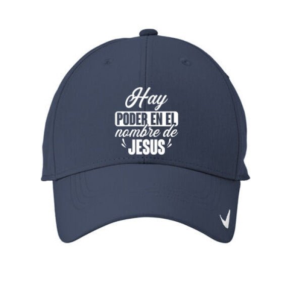 Hay Poder En El Nombre Adult Spanish Christian Hat - ClaimedbyGodDesigns