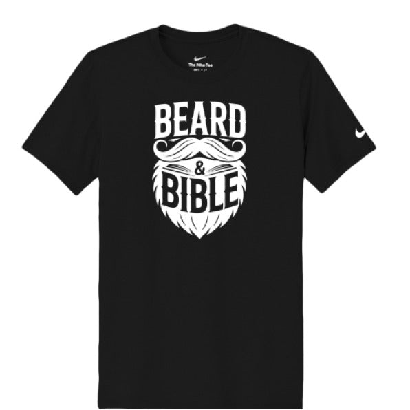 Beard And Bible Men's Christian T-shirt - ClaimedbyGodDesigns