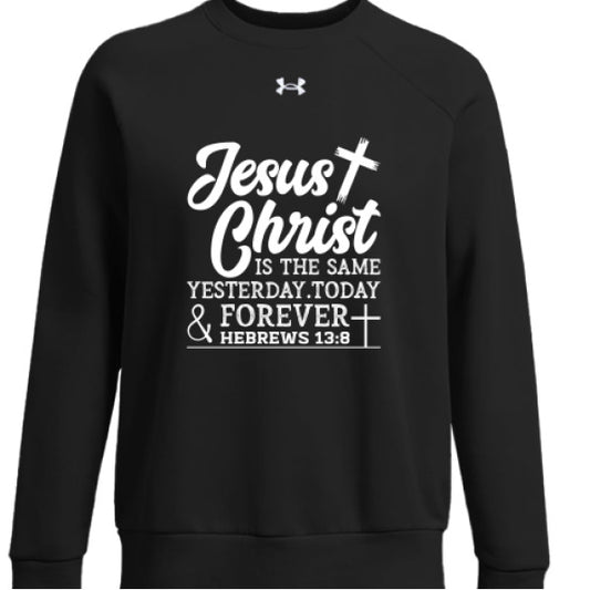 He Is The Same Women's Christian Pullover Fleece Sweatshirt - ClaimedbyGodDesigns