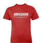 Ambassador For Him Youth Christian T-shirt - ClaimedbyGodDesigns