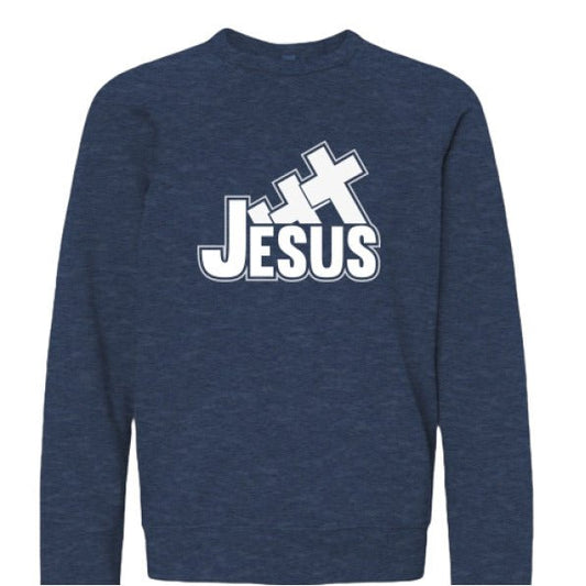 Faith - Based Youth Sponge Fleece Raglan Pullover Sweatshirt – Soft, Comfortable, and Inspirational Wear - ClaimedbyGodDesigns