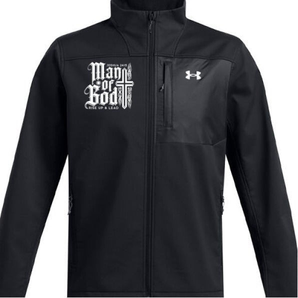 Man Of Faith Rise Up Men's Christian Jacket - ClaimedbyGodDesigns