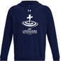 My lifeguard Walks On Water 2 Men's Christian Pullover Fleece Hooded Sweatshirt - ClaimedbyGodDesigns