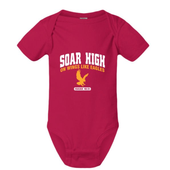 Soar High Baby Christian Jumpsuit - ClaimedbyGodDesigns