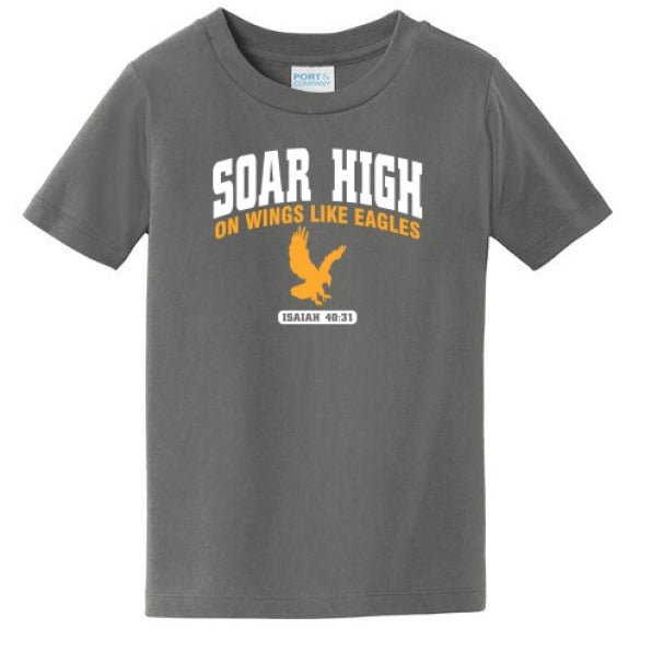 Soar High Toddler Christian T-shirt - ClaimedbyGodDesigns