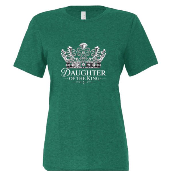 Daughter Of The King Women's Christian T-shirt - ClaimedbyGodDesigns