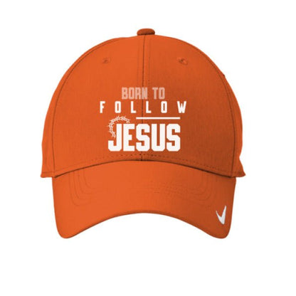 Born To Follow Him Adult Christian Hat - ClaimedbyGodDesigns