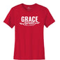 Grace Broke My Chains Women's Christian T-shirt - ClaimedbyGodDesigns