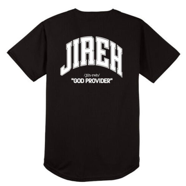 Jireh Men’s Christian Full Button Jersey - ClaimedbyGodDesigns