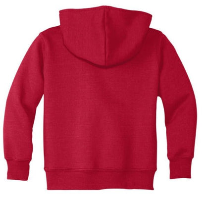 Soar High Christian Toddler Pullover Fleece Hooded Sweatshirt - ClaimedbyGodDesigns