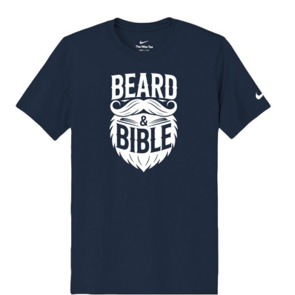 Beard And Bible Men's Christian T-shirt - ClaimedbyGodDesigns