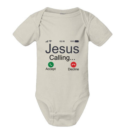 He Is Calling Christian Baby Jumpsuit - ClaimedbyGodDesigns
