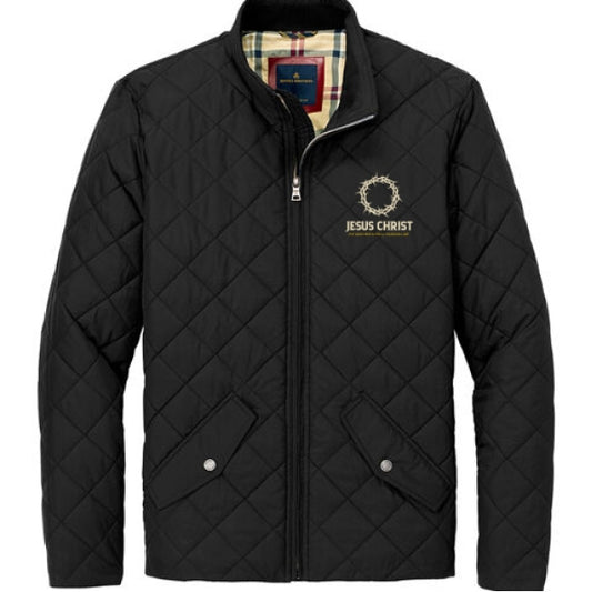 Put Him First Men's Quilted Jacket - ClaimedbyGodDesigns