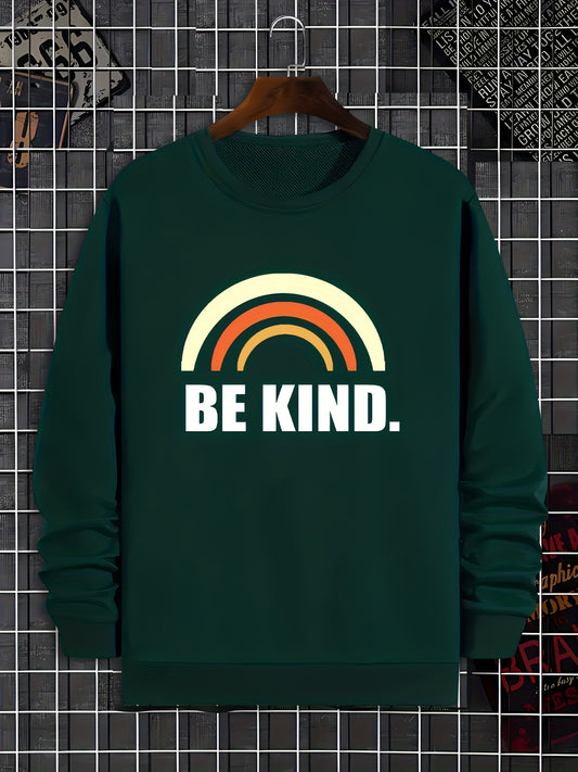 BE KIND Unisex Christian Pullover Sweatshirt claimedbygoddesigns