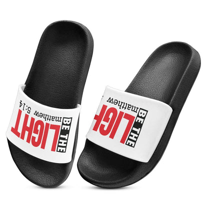 Be The Light Christian Children's Sandals - ClaimedbyGodDesigns