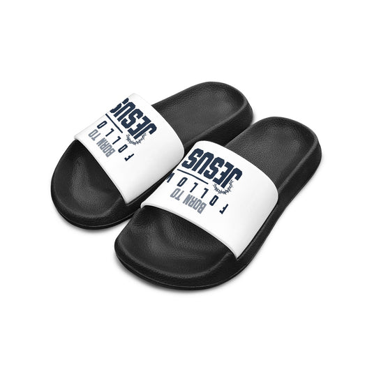 Born To Follow Him Christian Children's Sandals - ClaimedbyGodDesigns