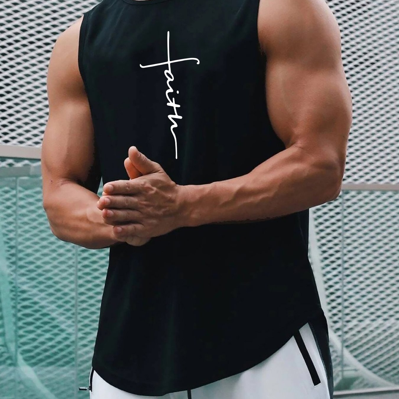 Faith Men's Christian Tank Top claimedbygoddesigns