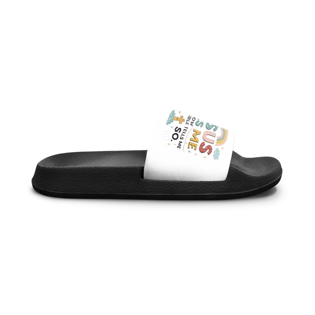 The Bible Tells Me So Christian Children's Sandals - ClaimedbyGodDesigns