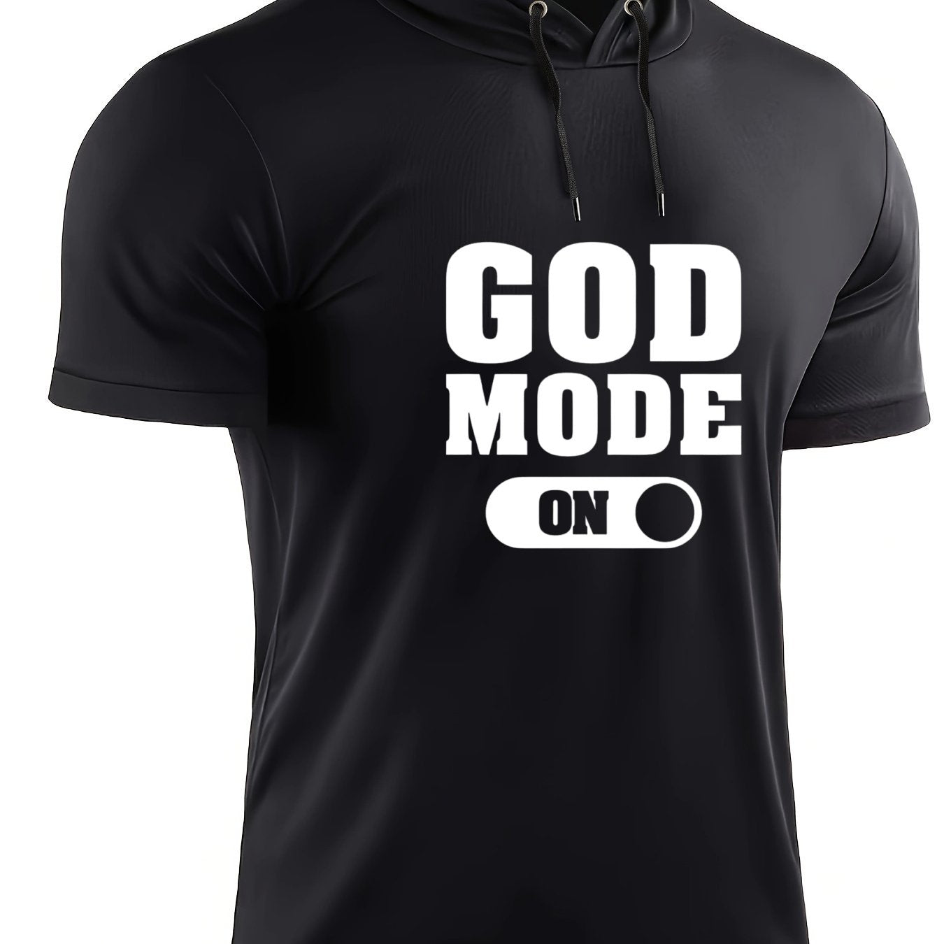 God Mode On Men's Christian T-shirt claimedbygoddesigns