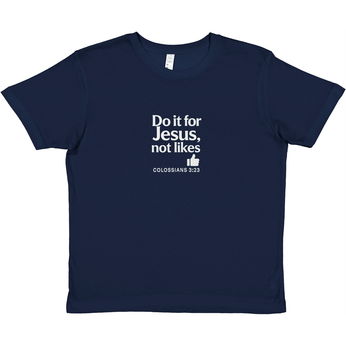 Do It For Him Youth Christian T-shirt - ClaimedbyGodDesigns