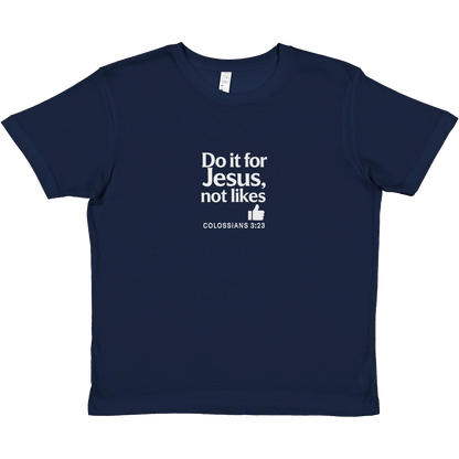 Do It For Him Youth Christian T-shirt - ClaimedbyGodDesigns