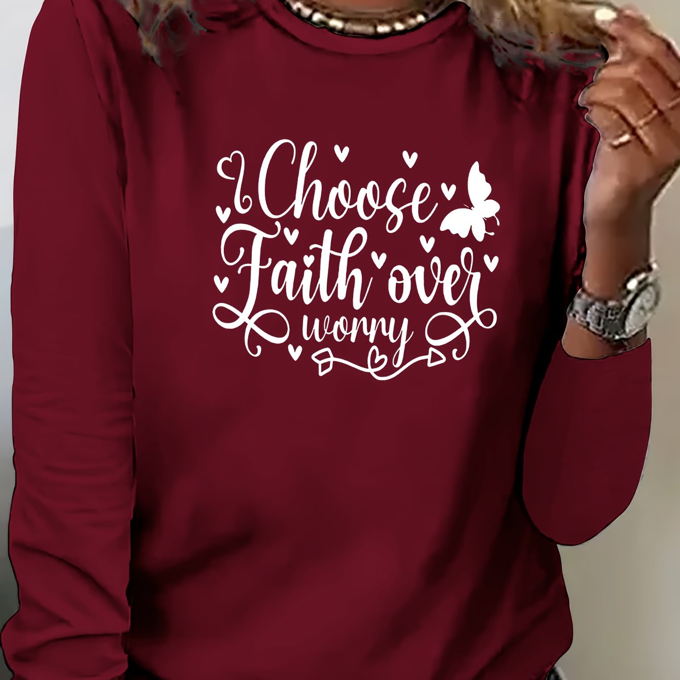Choose Faith Over Worry claimedbygoddesigns