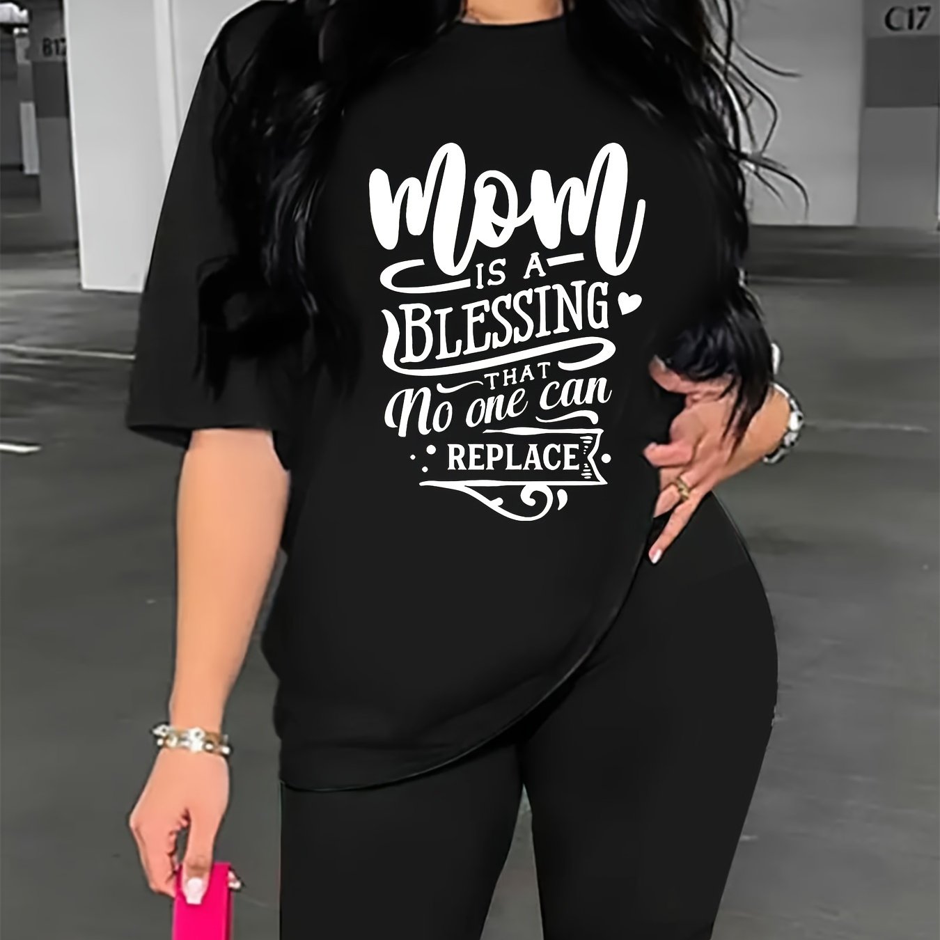 Mom Is A Blessing That No One Can Replace Women's Christian Outfit claimedbygoddesigns