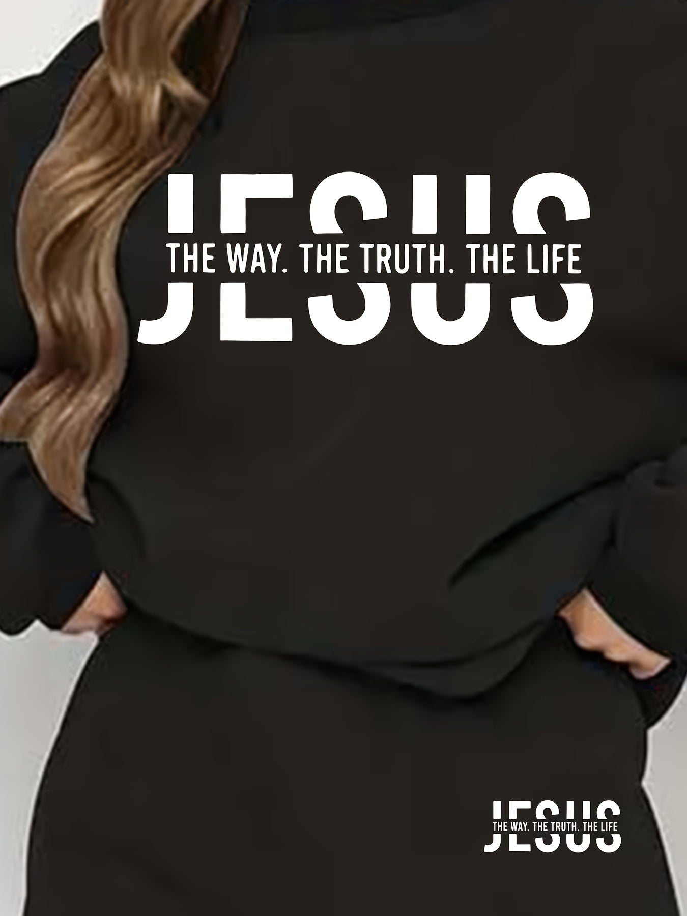 Jesus: The Way The Truth The Life Women's Christian Casual Outfit claimedbygoddesigns