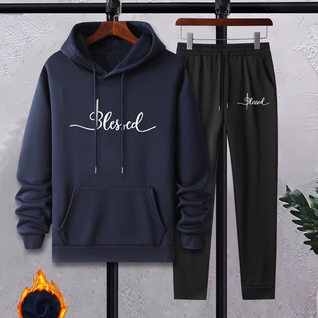 Blessed Men's Christian Casual Outfit claimedbygoddesigns
