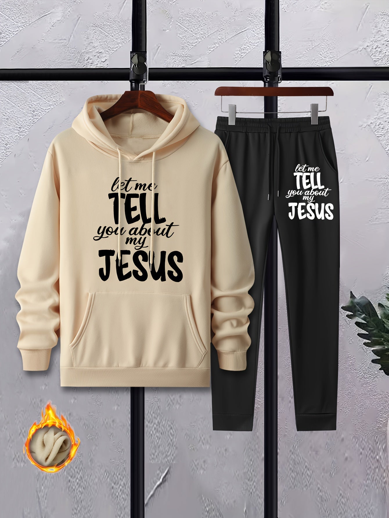 Let Me TELL You About My JESUS Men's Christian Casual Outfit claimedbygoddesigns