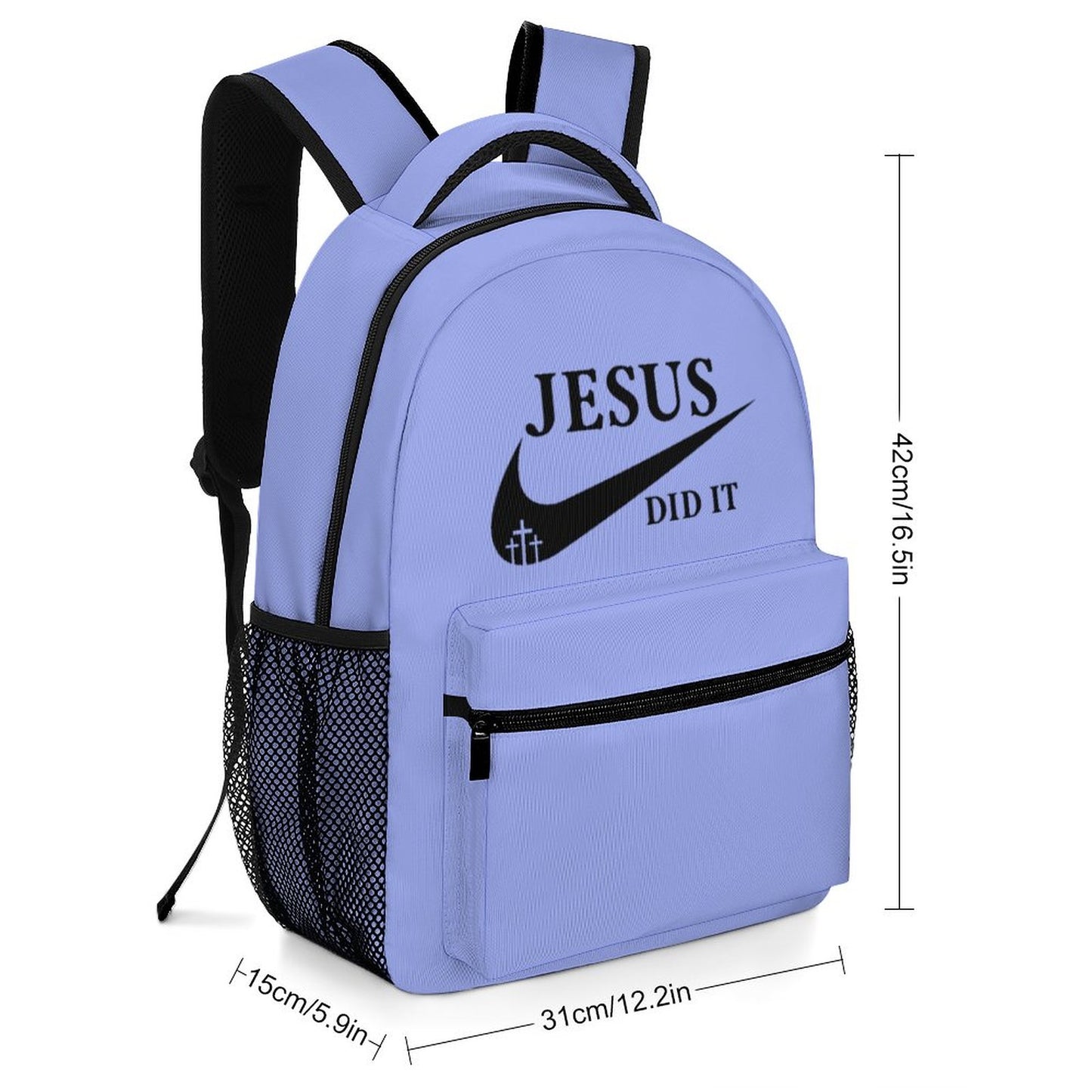 Jesus Did It Christian Children's School Backpack