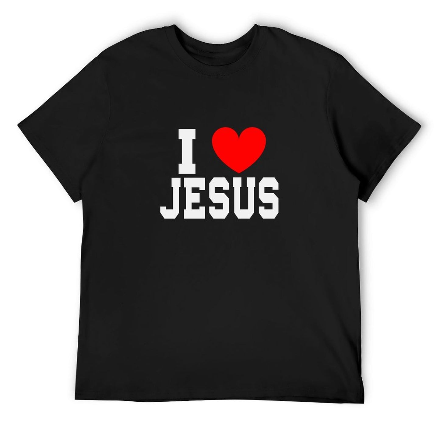 I Love Jesus Men's Christian T-shirt