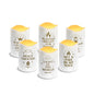 Light And Worship Christian Solar Wave Candles Set of 6 - ClaimedbyGodDesigns