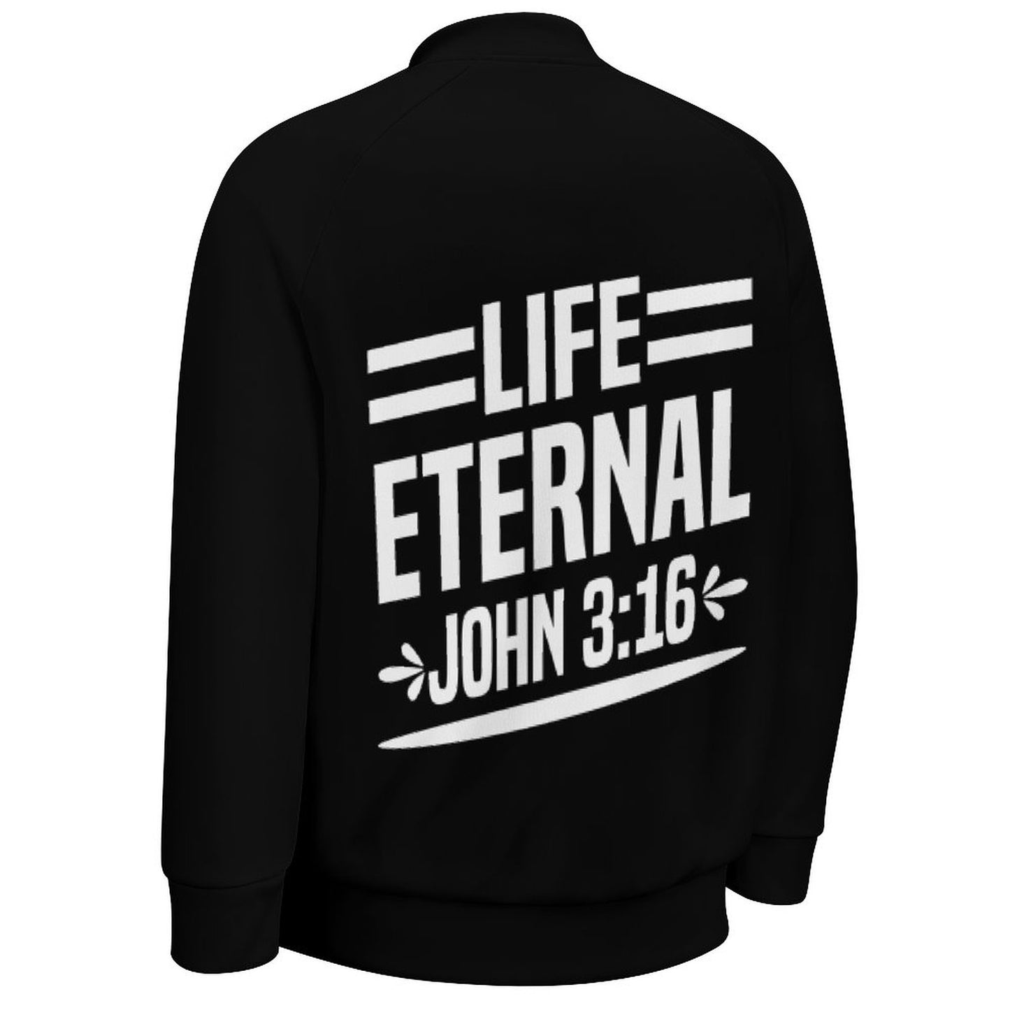 John 3:16 Life Eternal Men's Christian Jacket