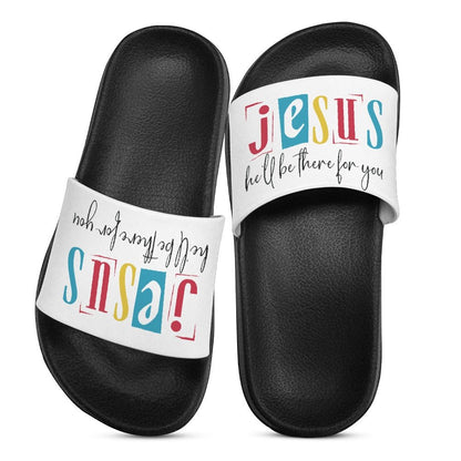 He'll Be There For You Christian Children's Sandals - ClaimedbyGodDesigns