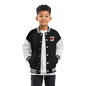 Trust Him And Chill Christian Children's Letterman Jacket - ClaimedbyGodDesigns