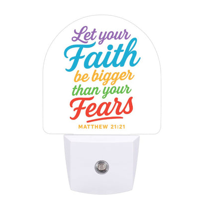 Let Your Faith Be Bigger Christian Night Light For Kids
