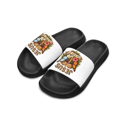 Jesus The Way The Truth The Life Christian Children's Sandals - ClaimedbyGodDesigns