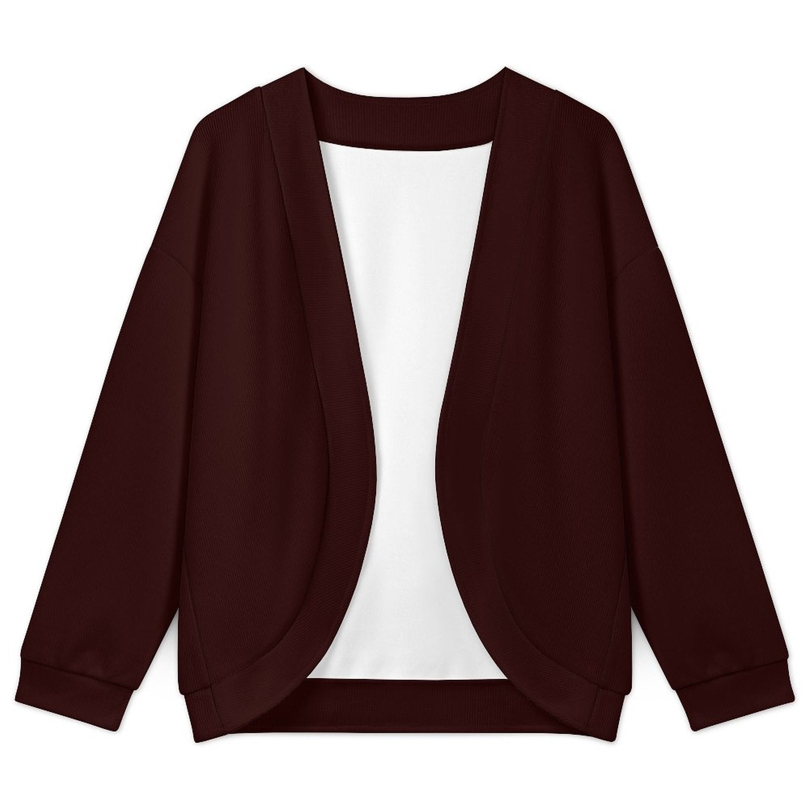 Broken But Chosen Women's Christian Drop Shoulder Cardigan - ClaimedbyGodDesigns