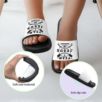 His Team Christian Children's Sandals - ClaimedbyGodDesigns